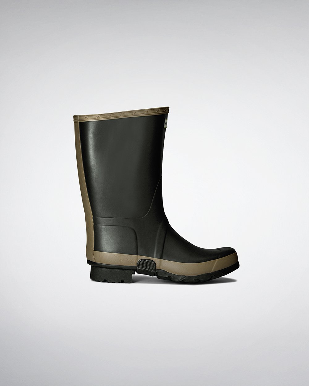 Botas De Cortas Hunter Hombre Gardener - Verde Oscuro Oliva - Argentina 1534HWIKJ